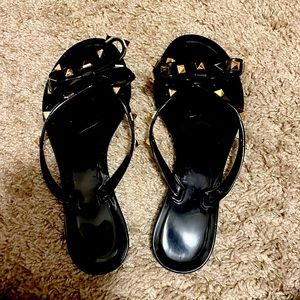 Women’s Black Valentino Sandals